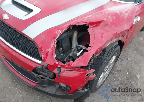 2008 Mini Cooper S Clubman from USA, damaged, VIN WMWMM33588TP71277